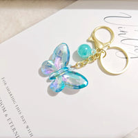 Glimmerwing Butterfly Crystal Keychain