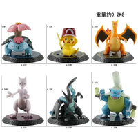 Pokimoen Battle Stance Miniature Figurines