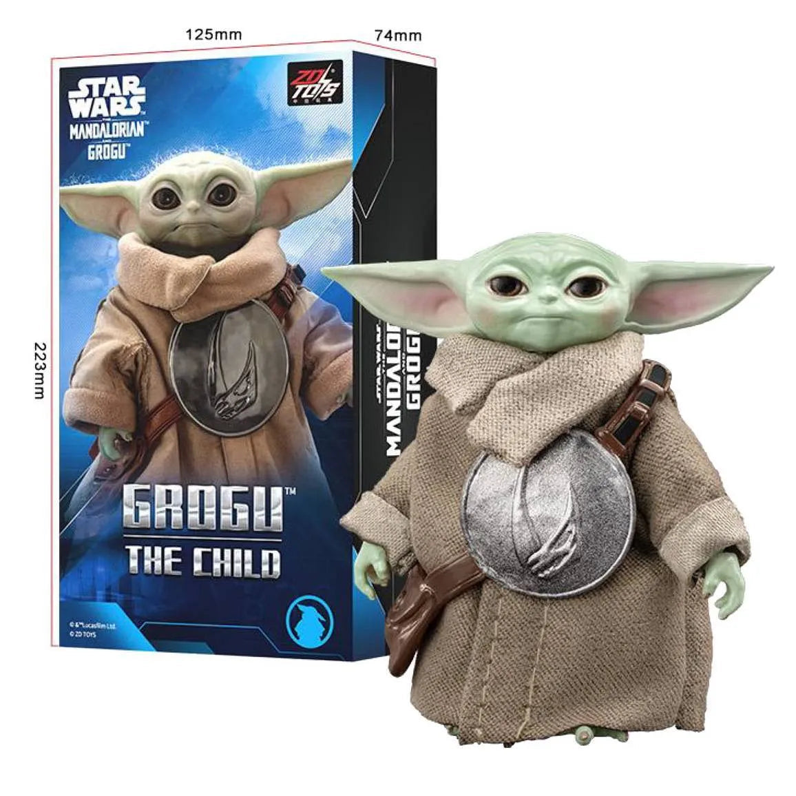 ZD Toys Star Wars Grogu Infinity Action X Series Figure