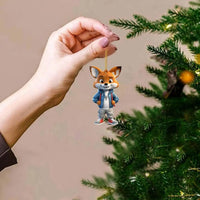 Fox Urban Prowler Acrylic Charm