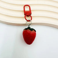 3D Creative Simulation Fruit Keychain