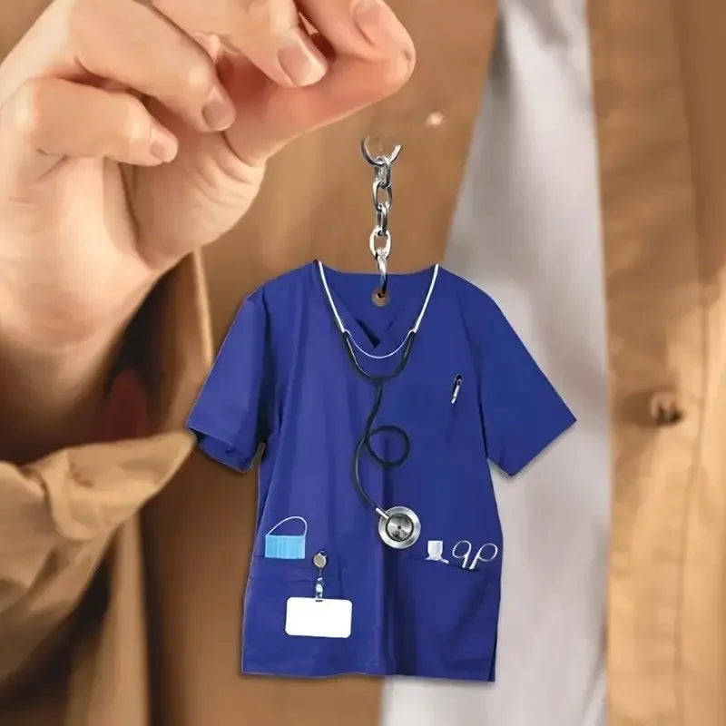 Doctor Uniform Acrylic Keychain