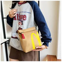 Cute McDonald's Vintage Canvas Backpack