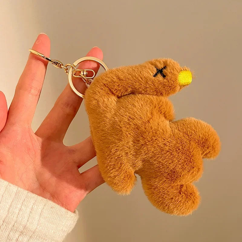 Roast Duck Zen Plush Keychain