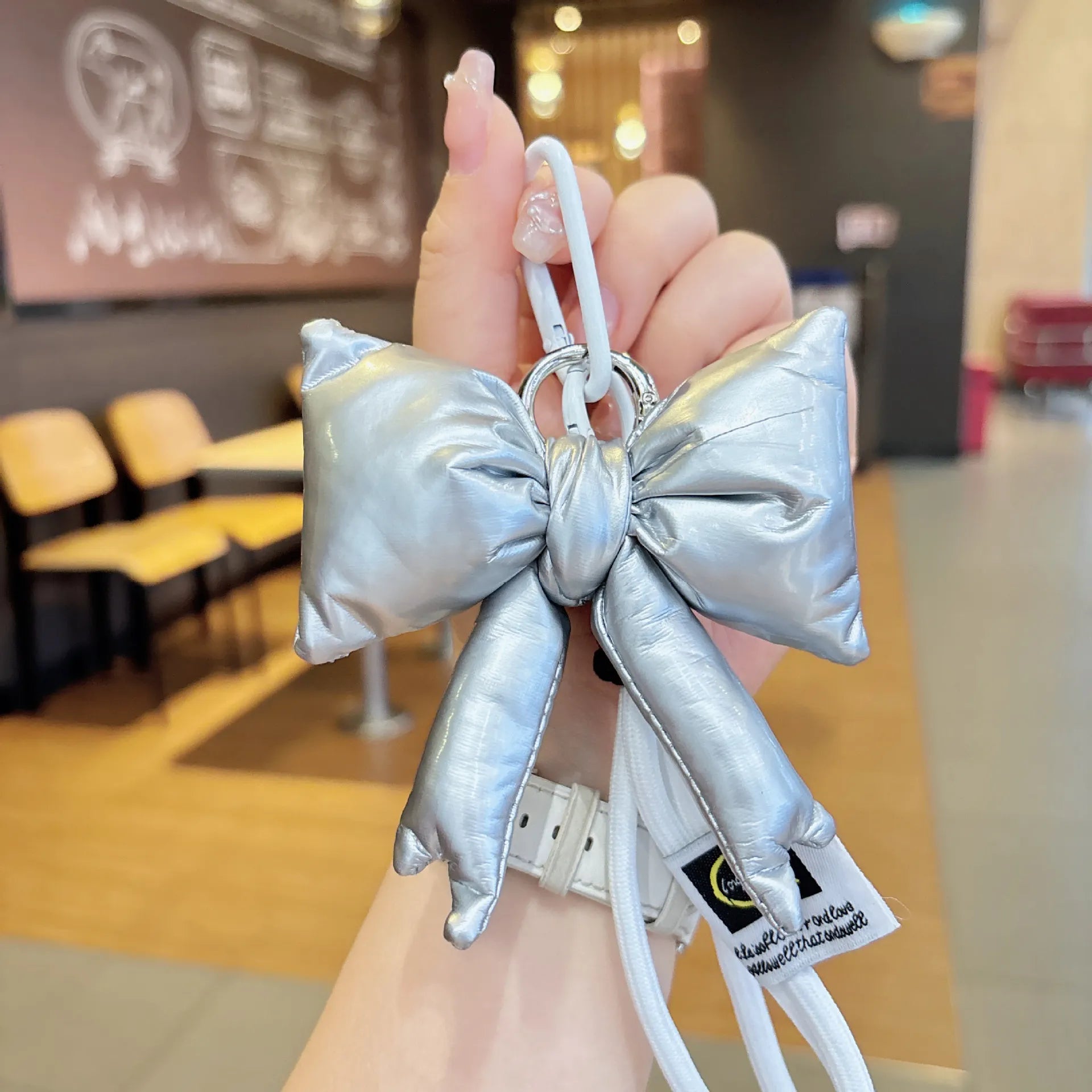 Fashion Statement Bow Rope Keychain