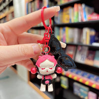 SkullPanda Glam Guardian Keychain