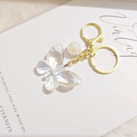 Glimmerwing Butterfly Crystal Keychain