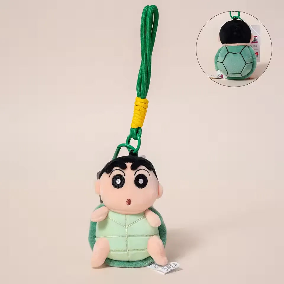 Shinichan Critter Squad Plush Keychain