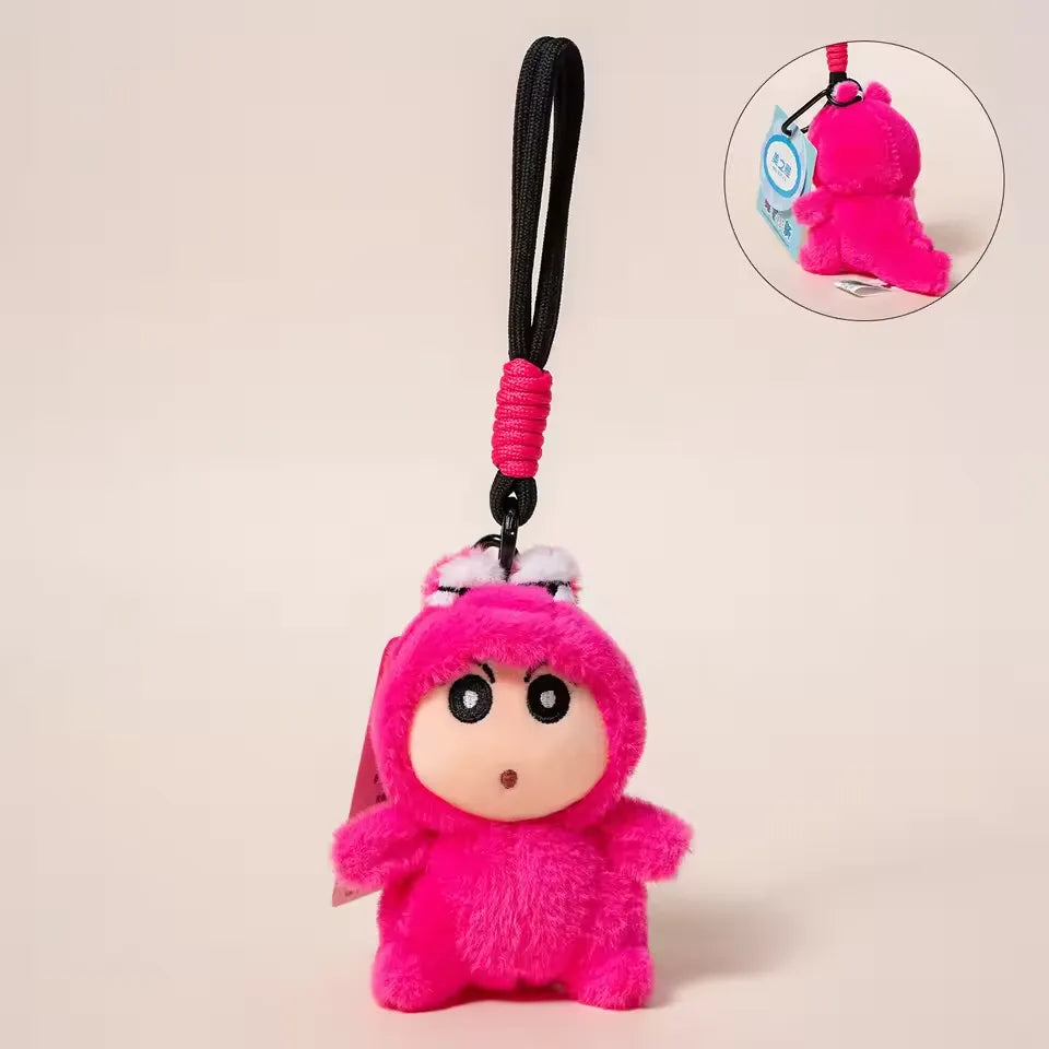 Shinichan Critter Squad Plush Keychain