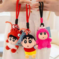 Shinichan Critter Squad Plush Keychain