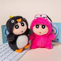 Shinichan Critter Squad Plush Keychain