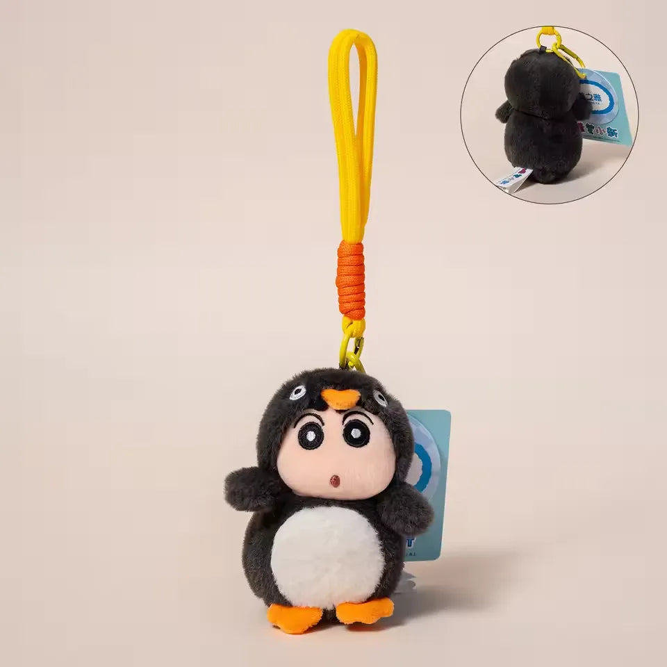 Shinichan Critter Squad Plush Keychain