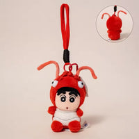 Shinichan Critter Squad Plush Keychain