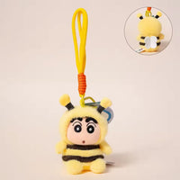 Shinichan Critter Squad Plush Keychain