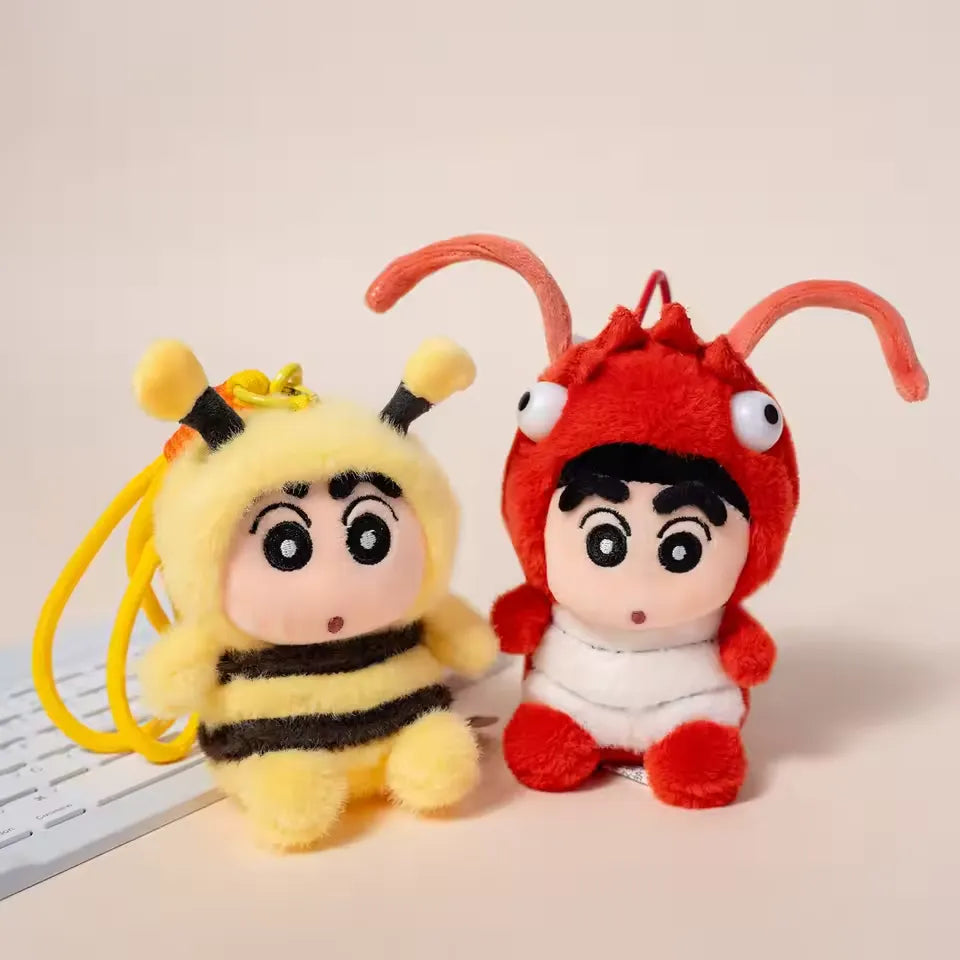 Shinichan Critter Squad Plush Keychain