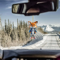 Fox Urban Prowler Acrylic Charm