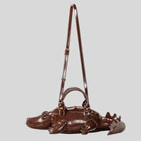 Berry-Sweet Premium Alligator-Shape Novelty Handbag