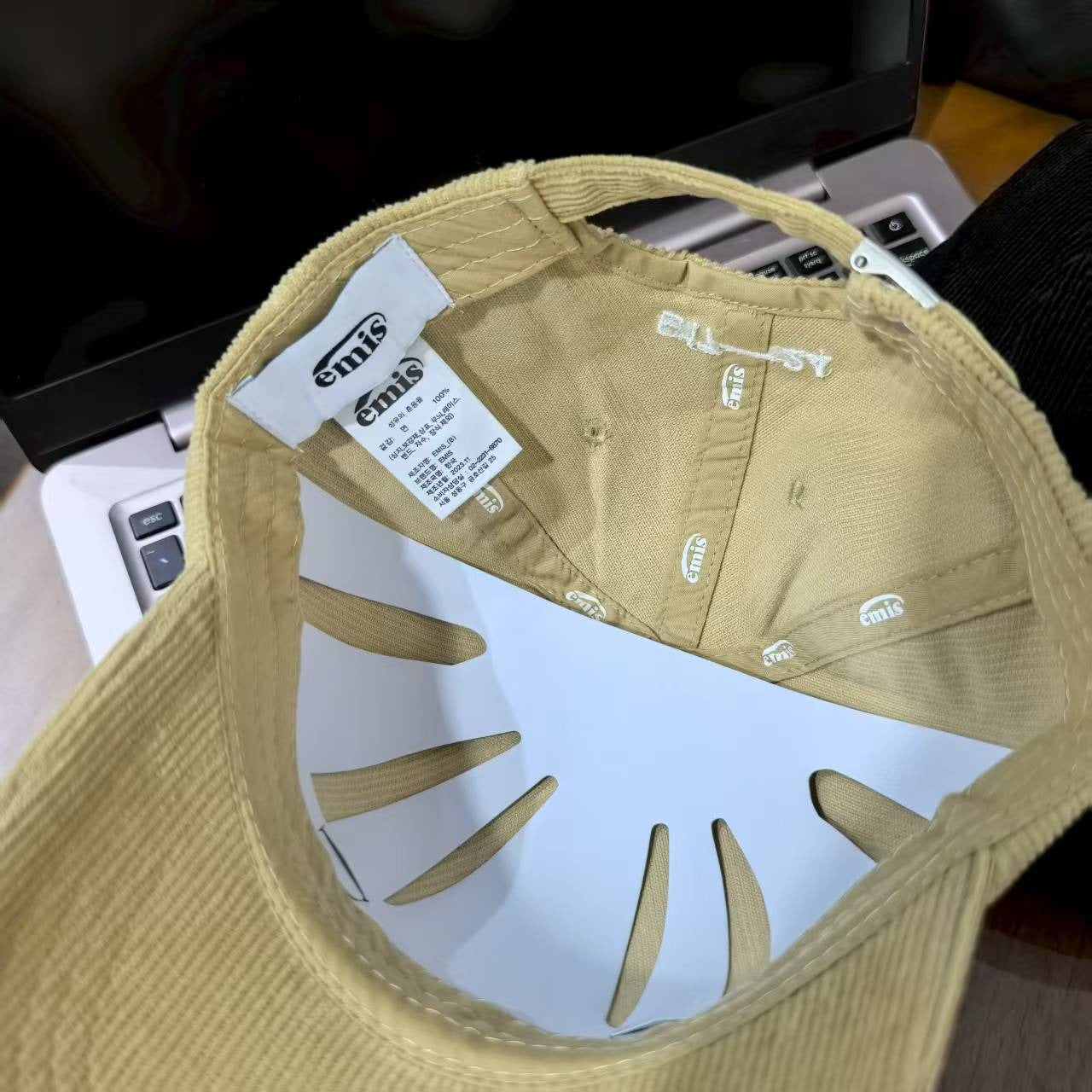 Emis Signature Corduroy Cap