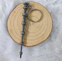 Magic Boy Metal Wand Keychains