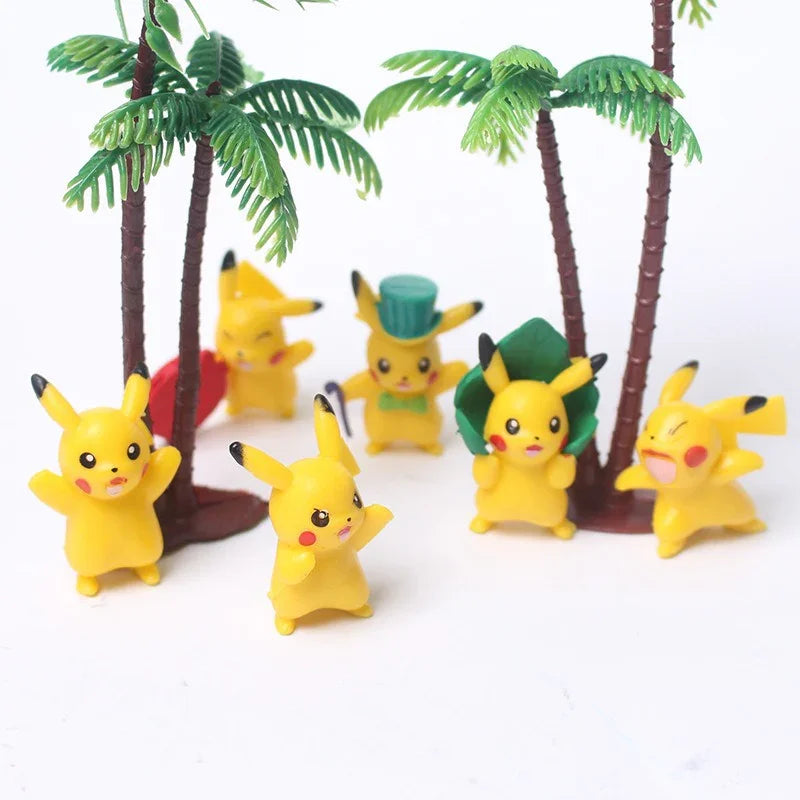Pikachu's Mood Mini Figurines (5 cm)