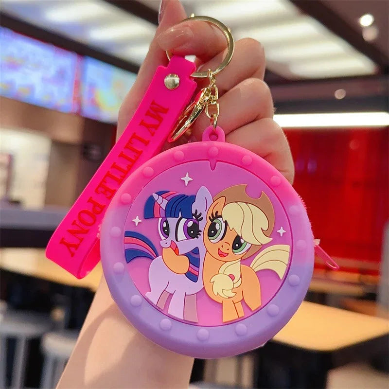 My Little Pony Round Silicone Coin Purse