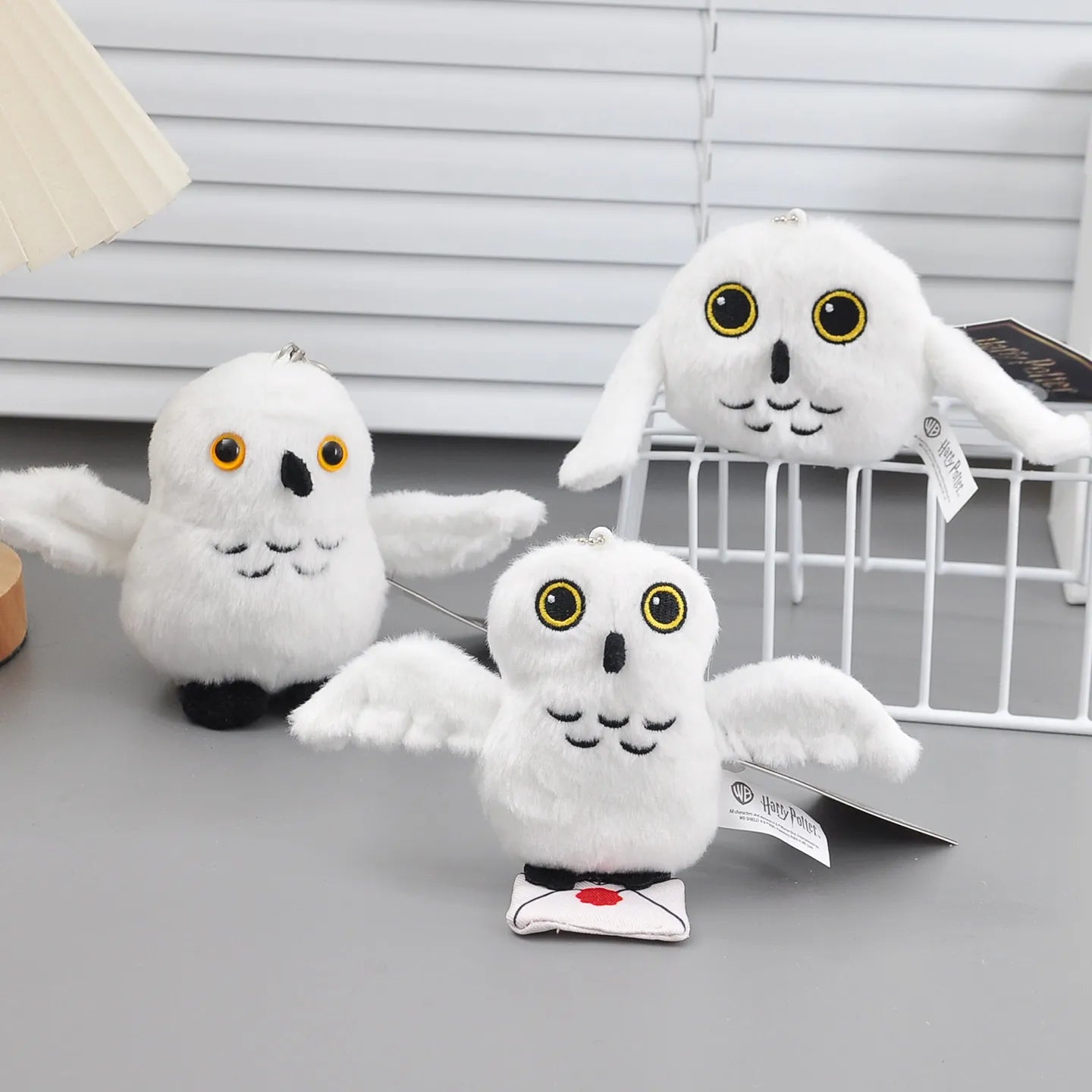 Magnetic Messenger Hedwig Plush Pendant
