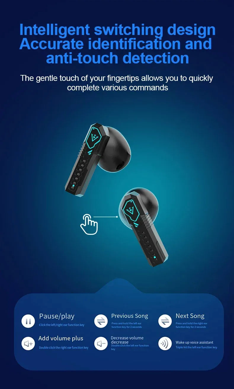 X37 Cyber Elite Mecha Gaming Earbuds