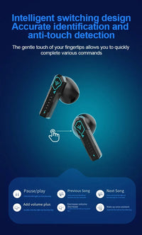 X37 Cyber Elite Mecha Gaming Earbuds