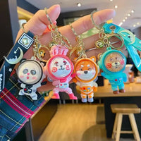 Space Charming Animal Keychain