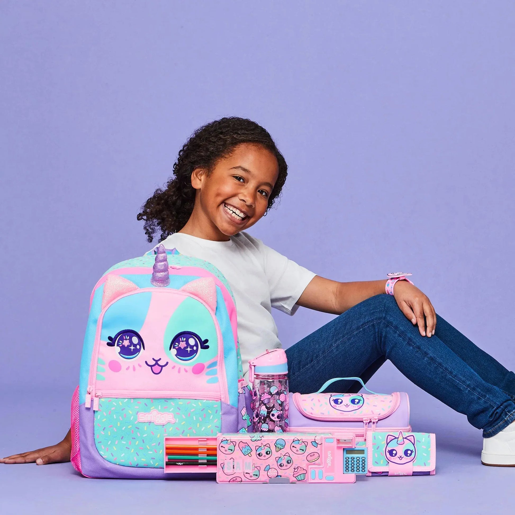 SMGL Caticorn Pastel Sprinkle Classic Backpack