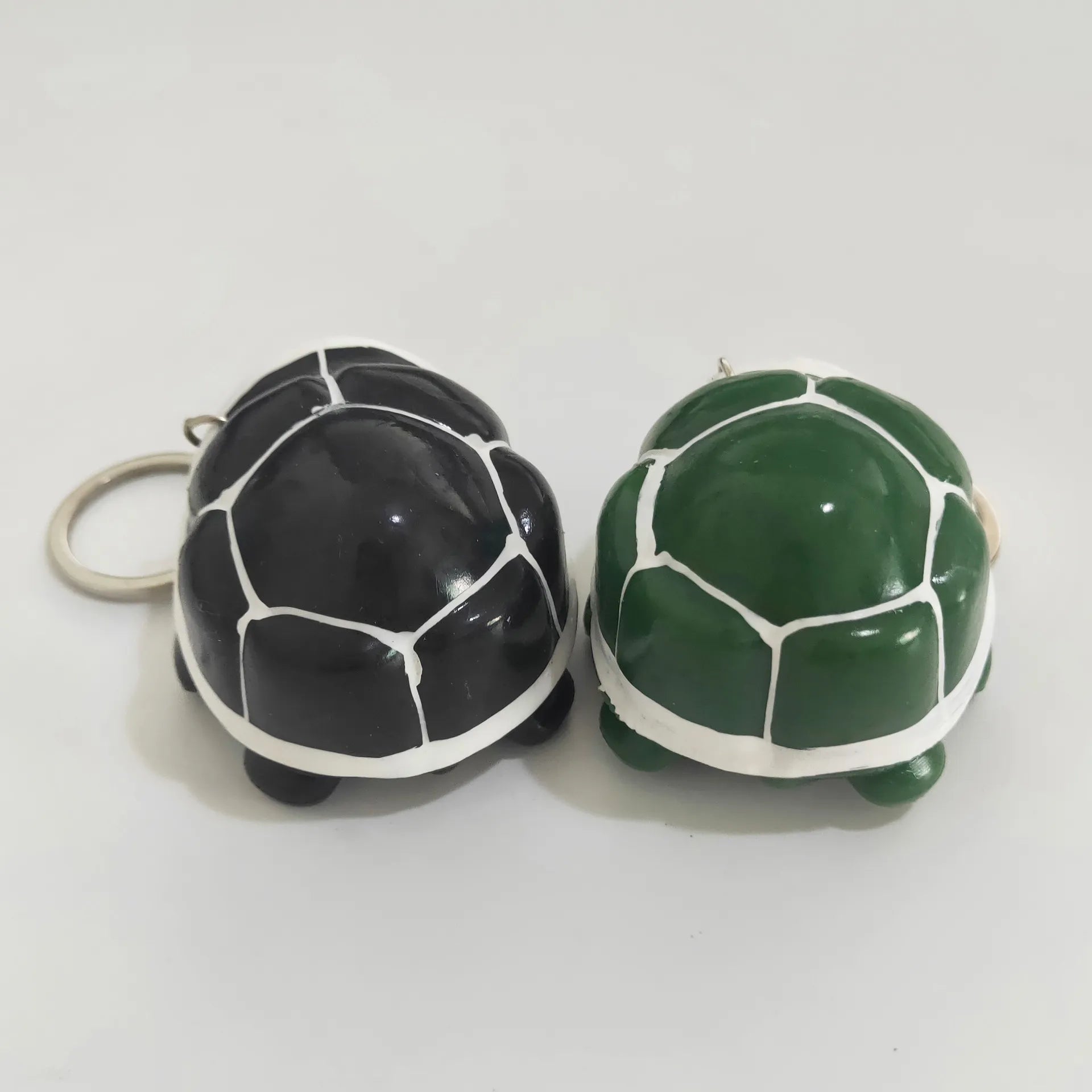 Pop-Out Peekaboo Turtle Squishy Keychain