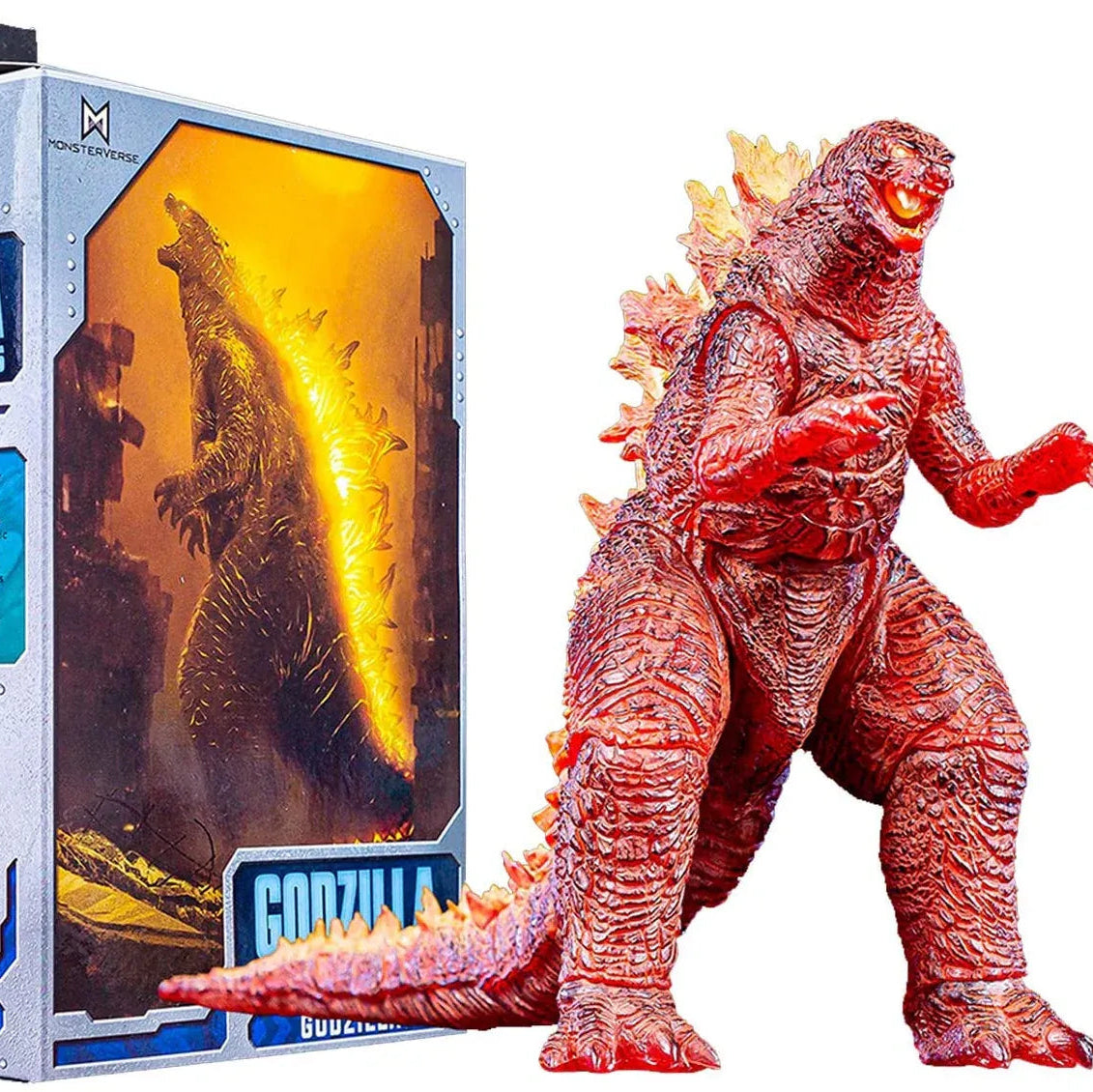 NECA King of the Monsters Burning Godzilla Figure (18 cm)