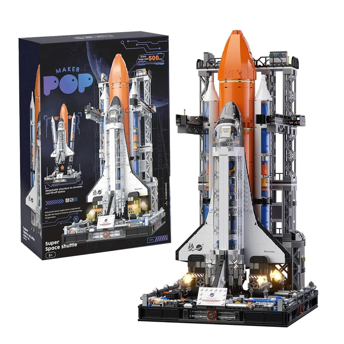 JAKI Pop Super Space Shuttle Building Blocks (2226 pics)