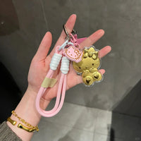 Sanliou Icons 20mg Gold Charm Keychain