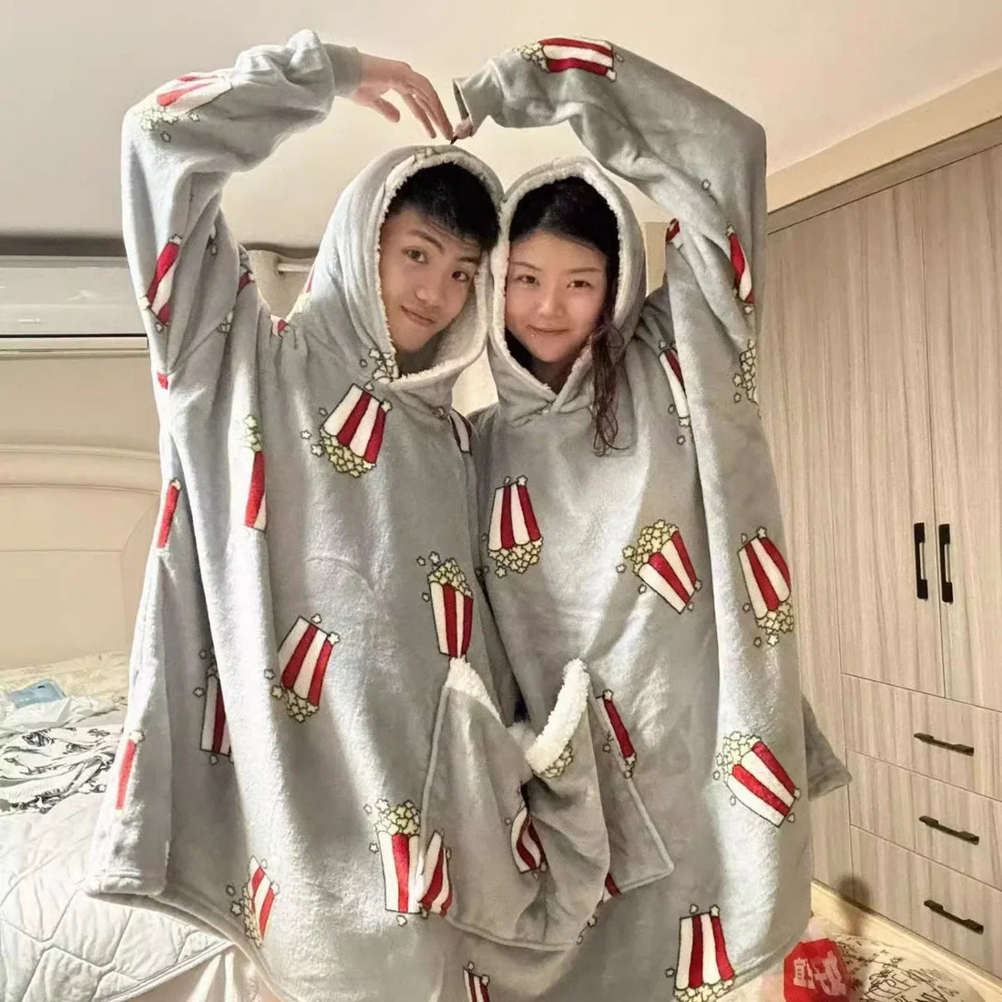 Couple Fun Two-Scoop Snuggle Hoodie