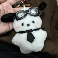 Porte-clés en peluche Pochacco prêt pour l'aventure 
