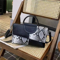 Glam Croc Clutch Bag