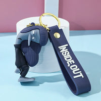 Inside Out Emotions 3D Keychain