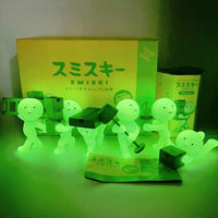 Smiski Moving Series Glow in the Dark Figurines