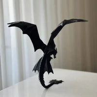 Figurine Dragon de la Nuit Gomme-grinçante (28 cm) 