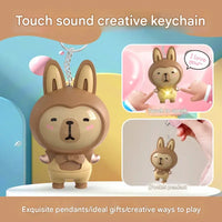 Magic Message I Love You Keychain