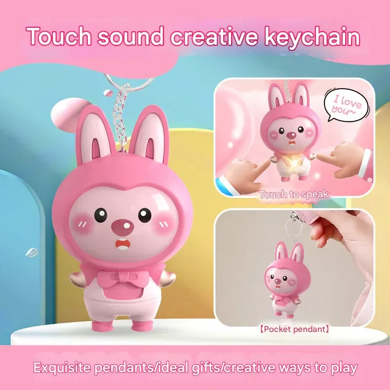 Magic Message I Love You Keychain