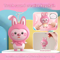 Magic Message I Love You Keychain