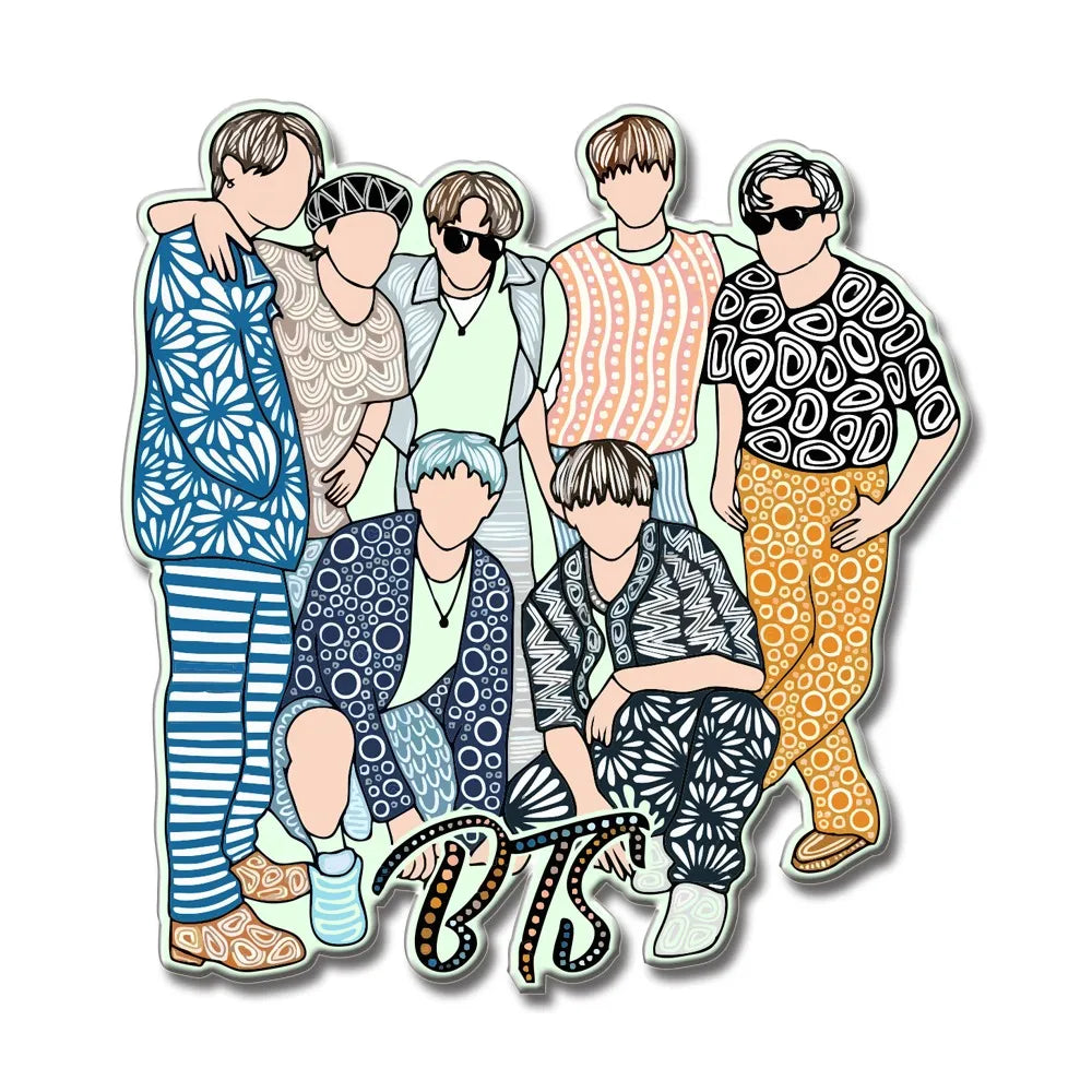 Pop Culture Meet-up Premium Fridge Magnets