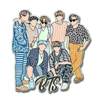 Pop Culture Meet-up Premium Fridge Magnets