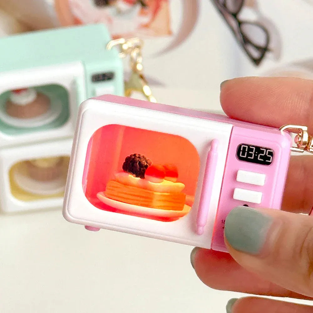 Microwave Heat Treat LED Keychain