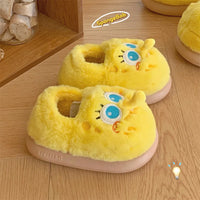 SpongeBob SquarePants Plush Fleece Slippers
