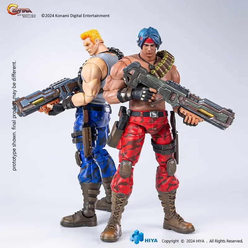 Contra Galuga Lance & Bill Action Figures (16 cm)