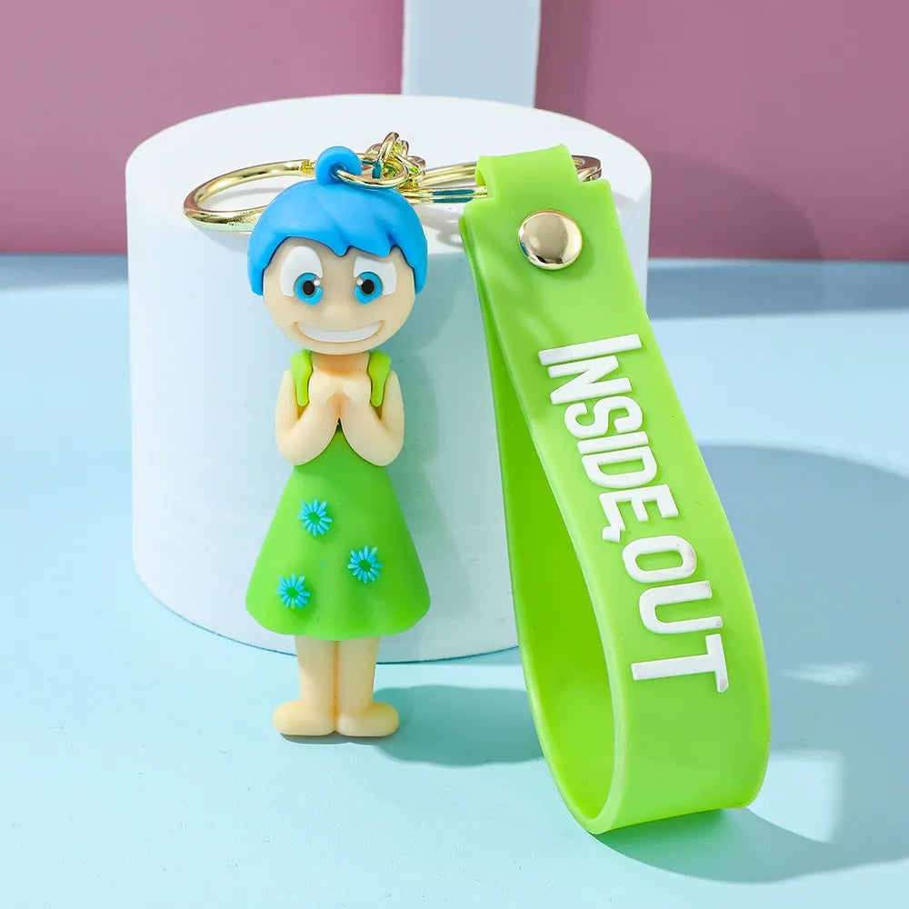Inside Out Emotions 3D Keychain