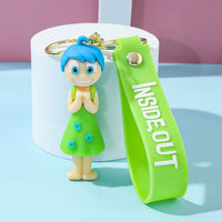 Inside Out Emotions 3D Keychain